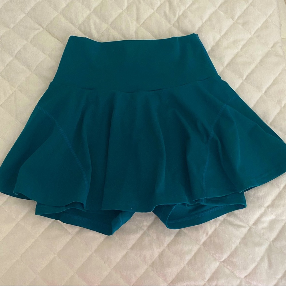 NEW POPFLEX Twirl Skort - Teal - S / Teal